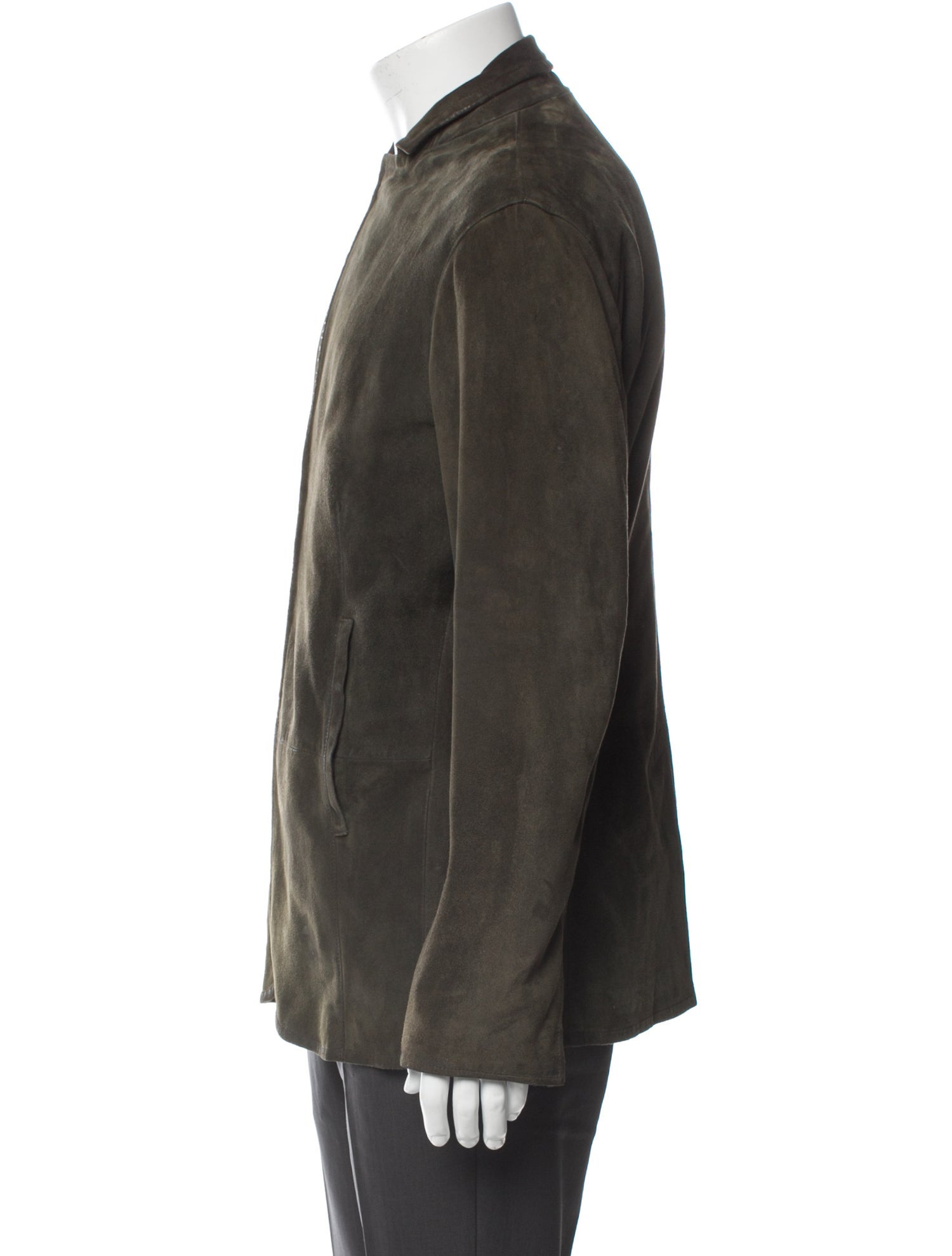 John Varvatos Suede Jacket