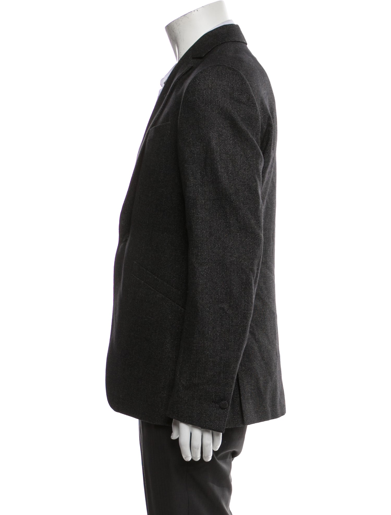 John Varvatos Virgin Wool Peacoat