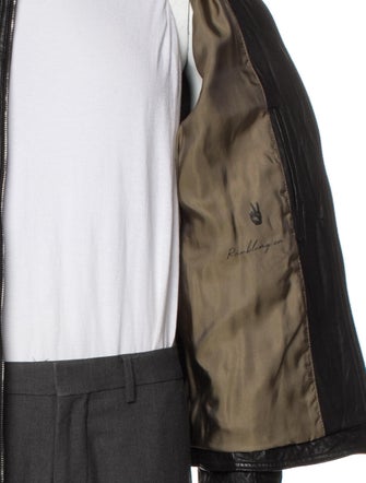 John Varvatos Leather Moto Jacket