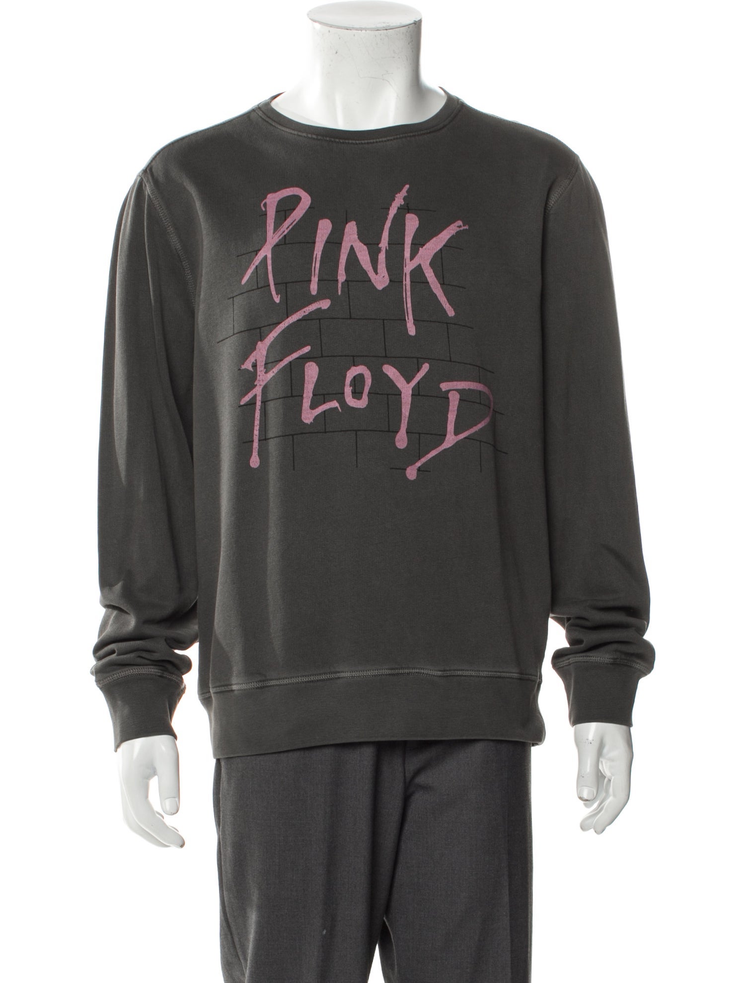 John Varvatos Graphic Print Crew Neck Sweatshirt