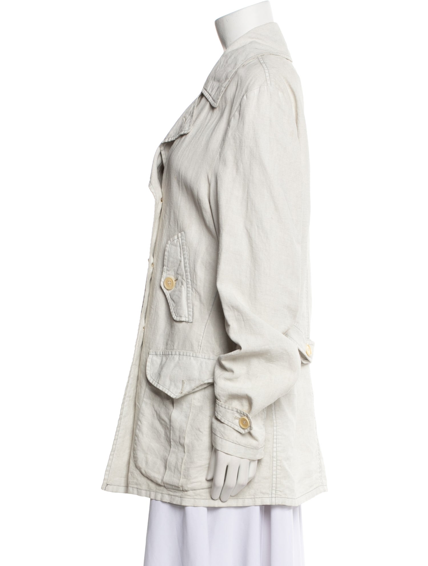 John Varvatos Linen Coat