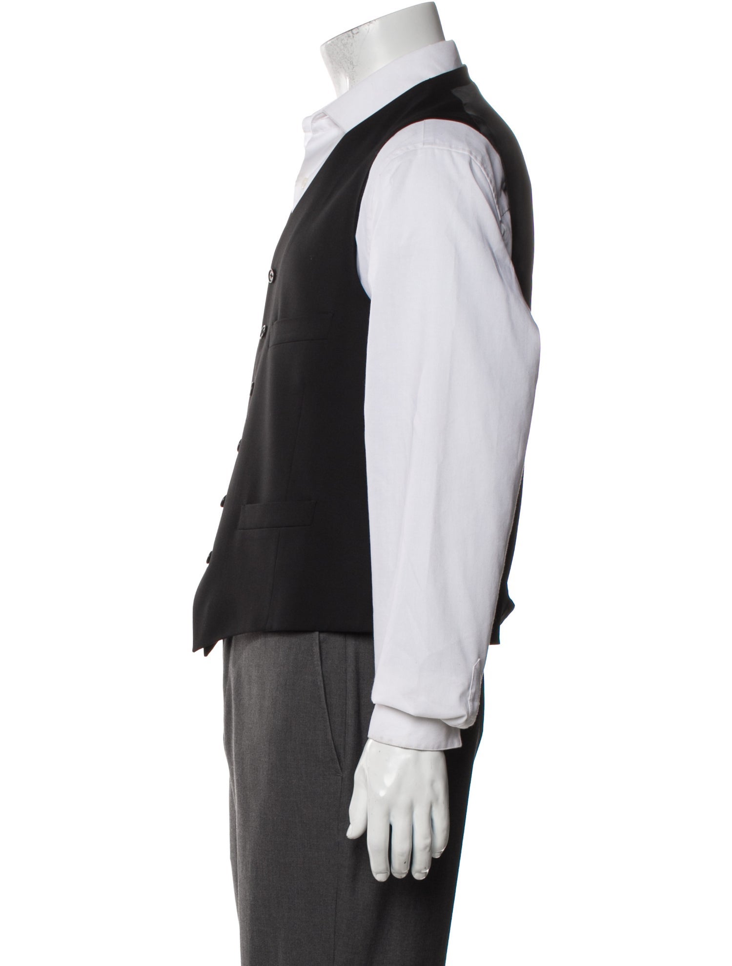 John Varvatos Virgin Wool Suit Vest