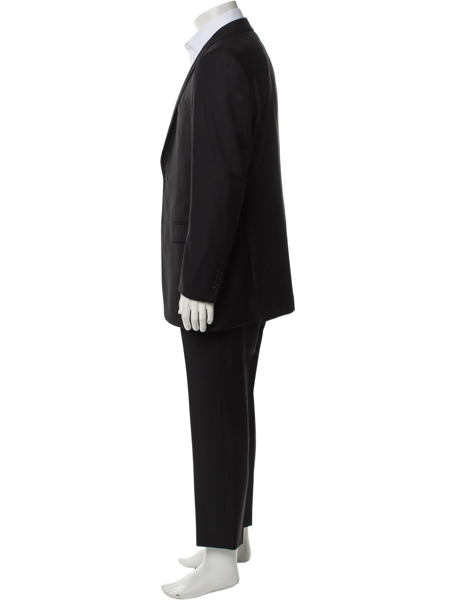 John Varvatos Wool Two-Piece Suit Vest