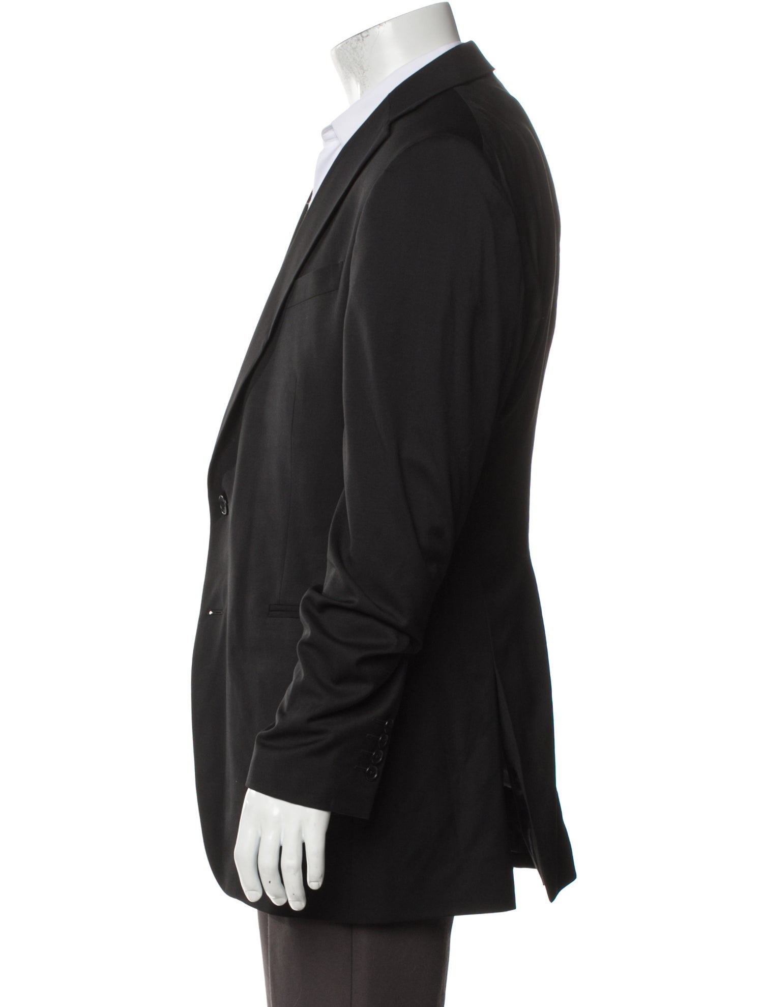 John Varvatos Virgin Wool Suit Vest