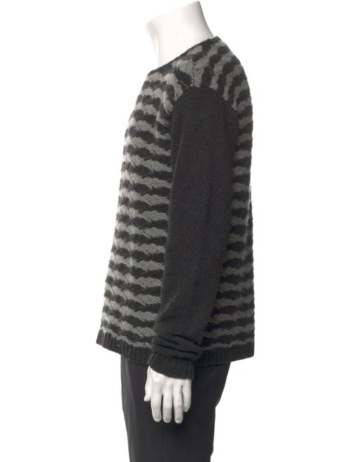 John Varvatos Wool Striped Pullover