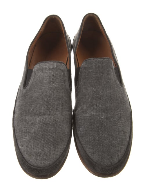 John Varvatos Canvas Loafers