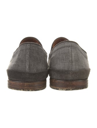 John Varvatos Canvas Loafers