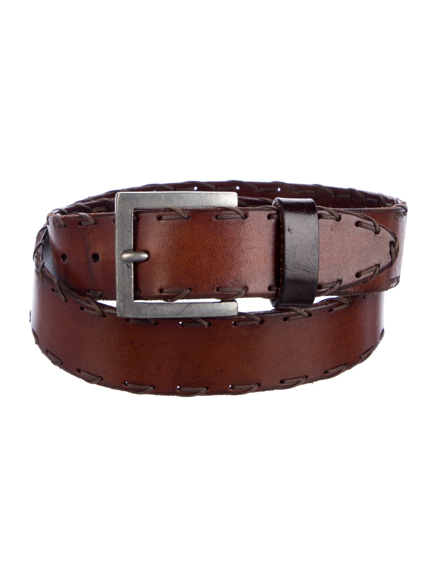 John Varvatos Leather Waist Belt