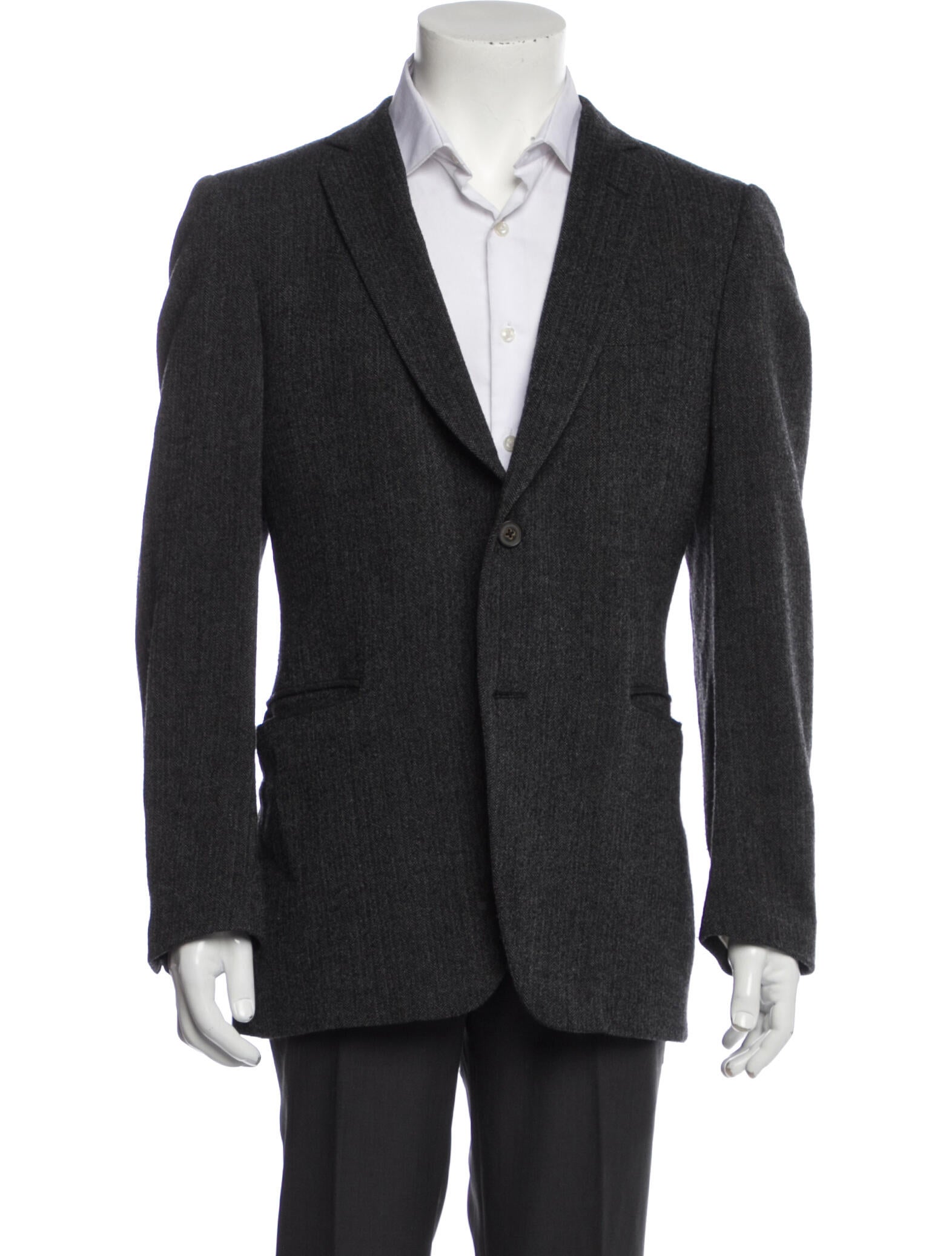John Varvatos Wool Peacoat