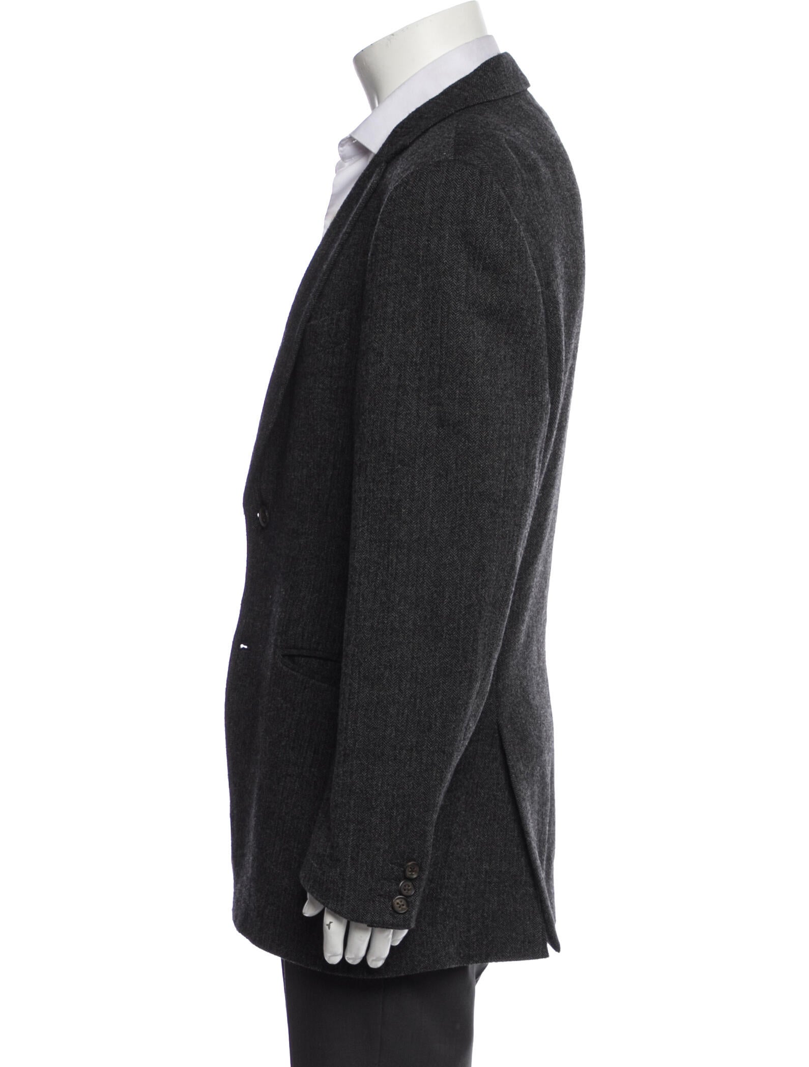 John Varvatos Wool Peacoat