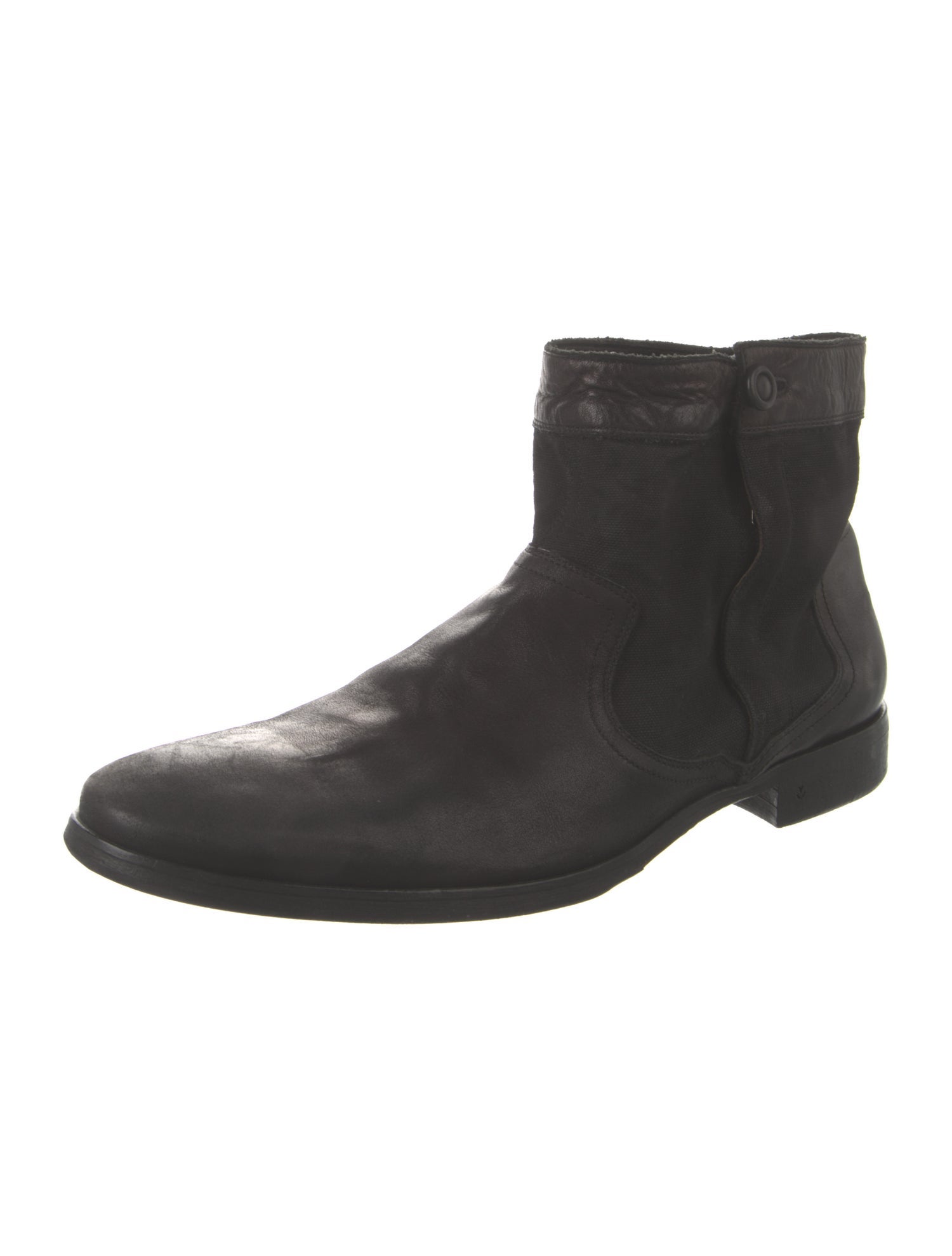 John Varvatos Leather Chelsea Boots
