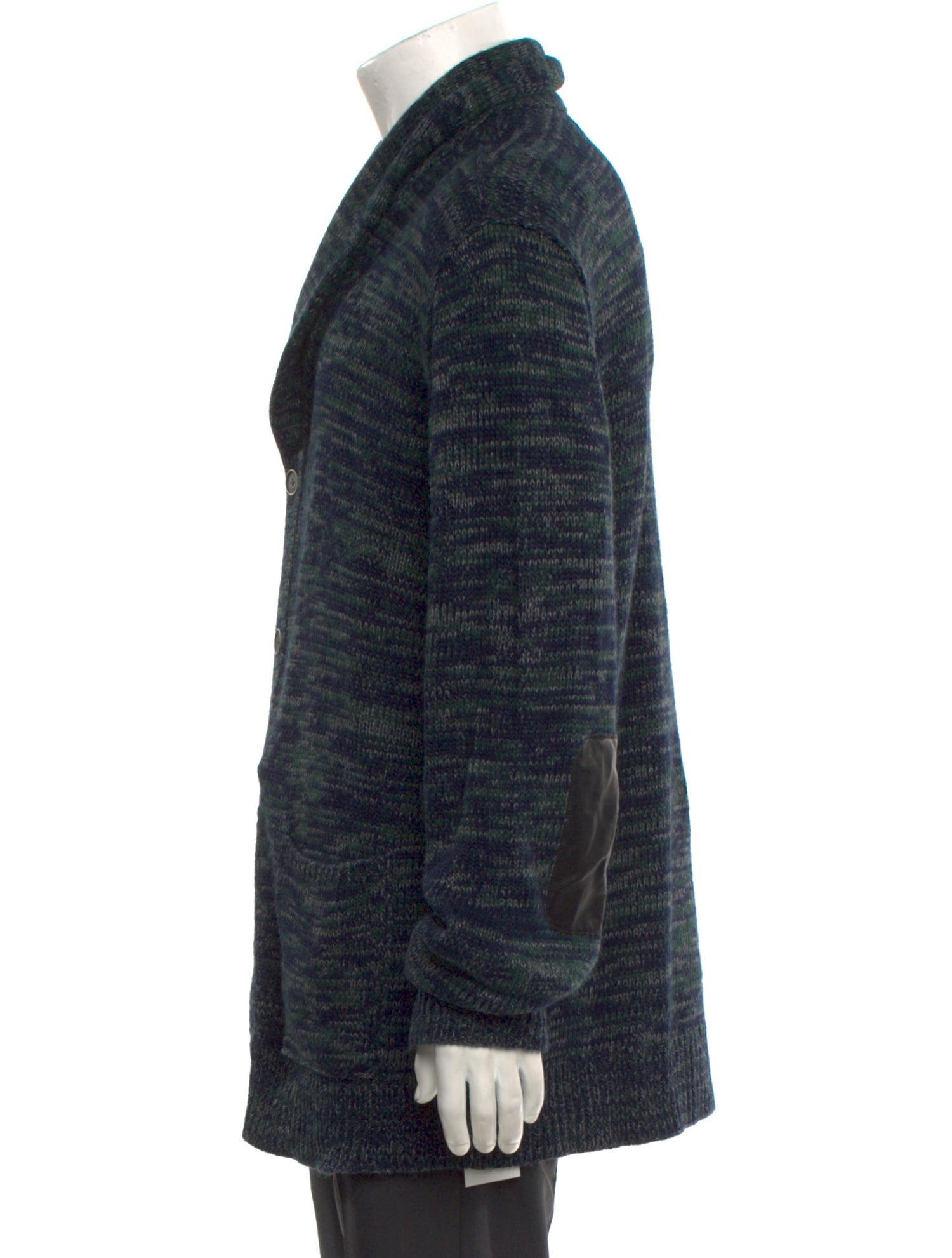 John Varvatos V-Neck Long Sleeve Cardigan