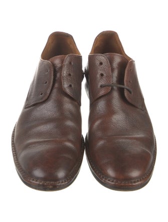 John Varvatos Leather Derby Shoes