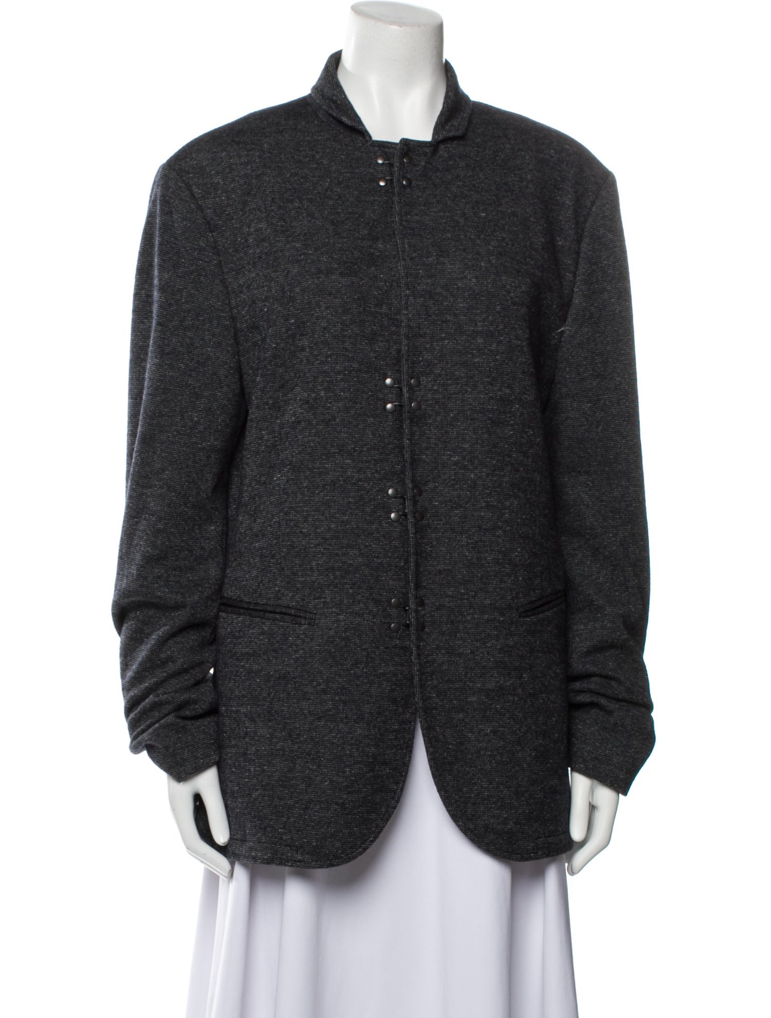 John Varvatos Wool Tweed Pattern Jacket