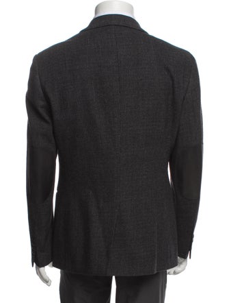 John Varvatos Virgin Wool Tweed Pattern Blazer