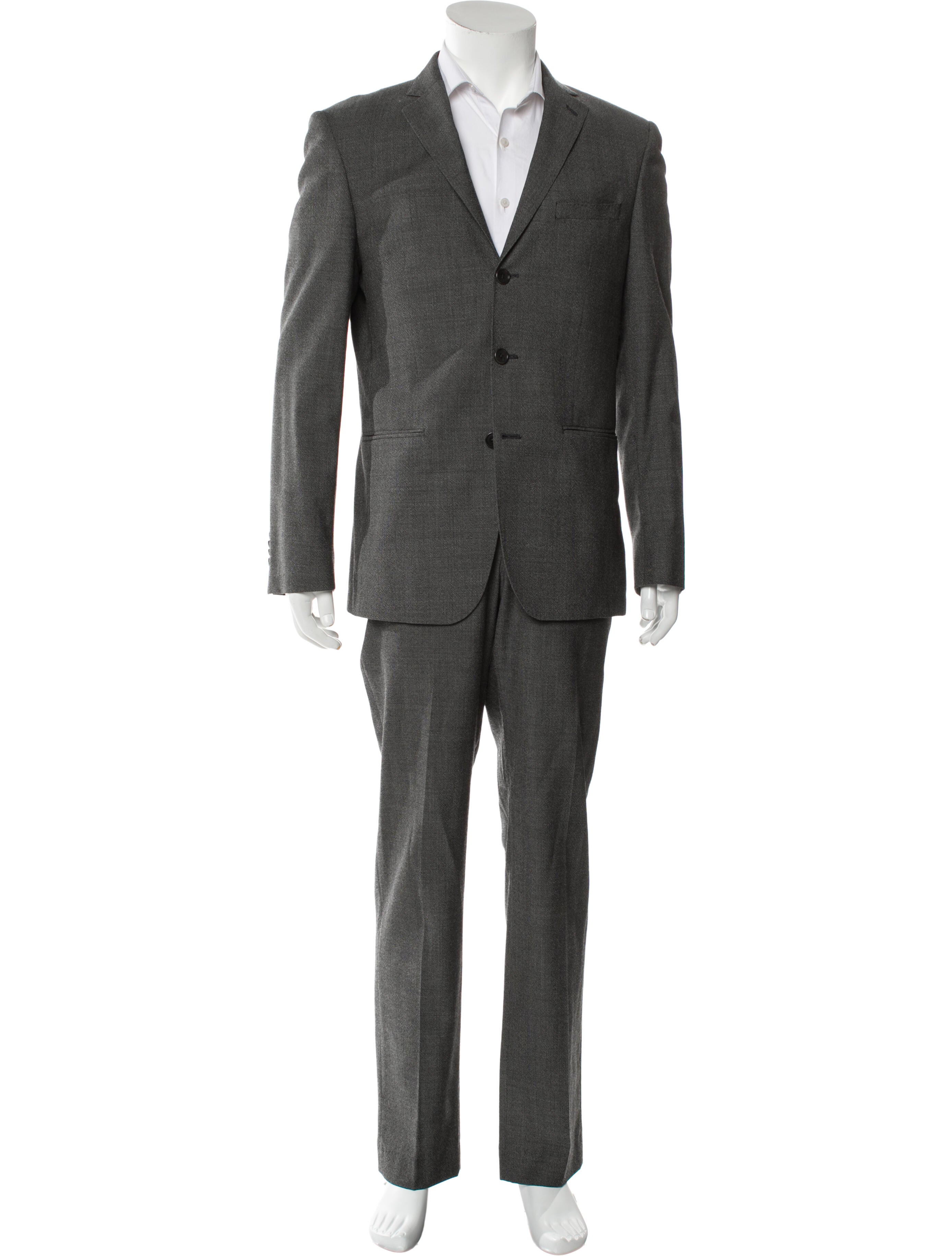 John Varvatos Wool Two-Piece Suit