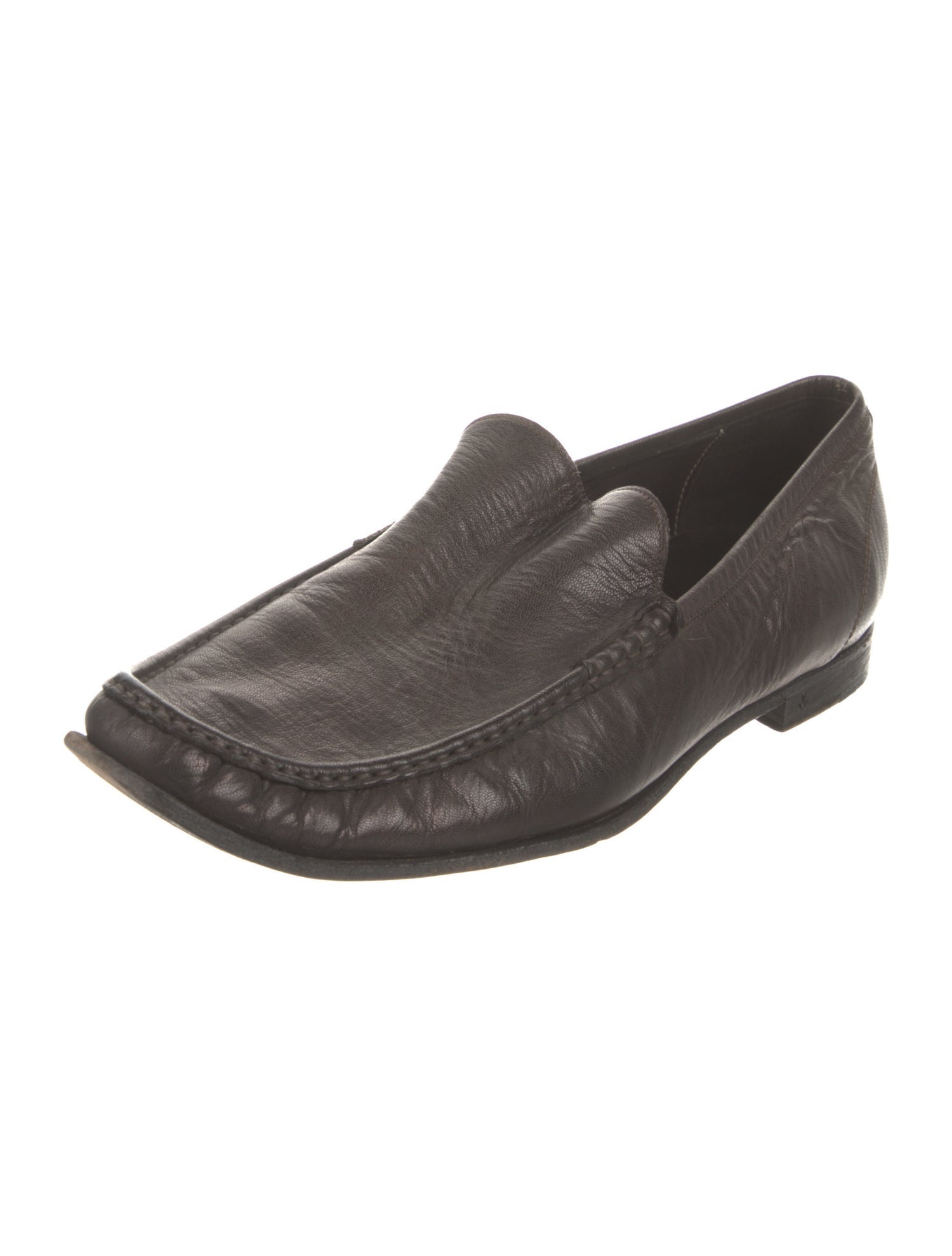 John Varvatos Leather Loafers