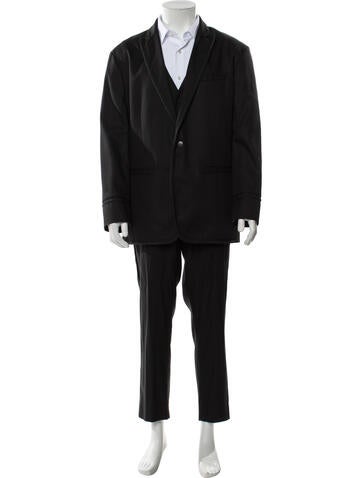 John Varvatos Suiting Three-Piece Suit Us46, It56 | XXL