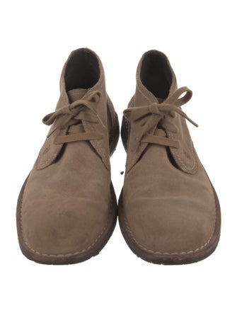 John Varvatos Suede Derby Shoes