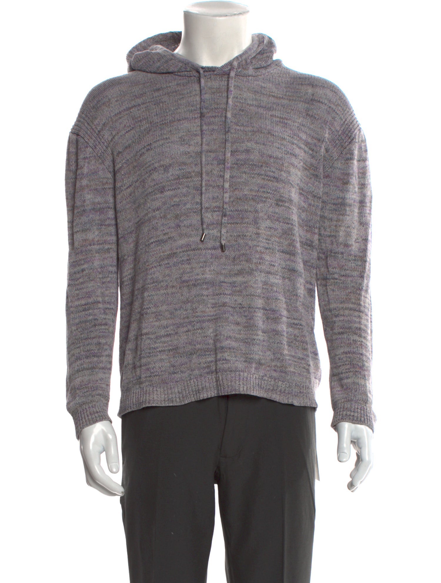 John Varvatos Silk Crew Neck Hoodie