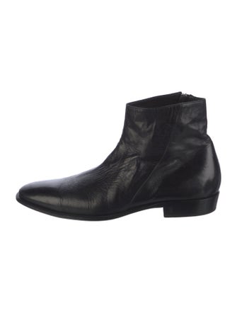 John Varvatos Leather Boots