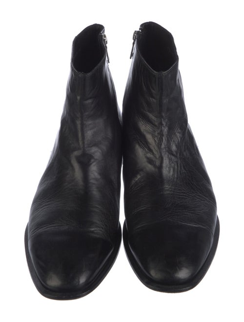 John Varvatos Leather Boots