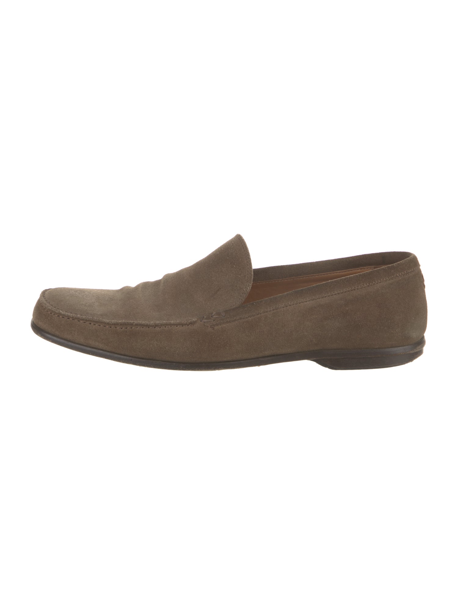 John Varvatos Suede Loafers