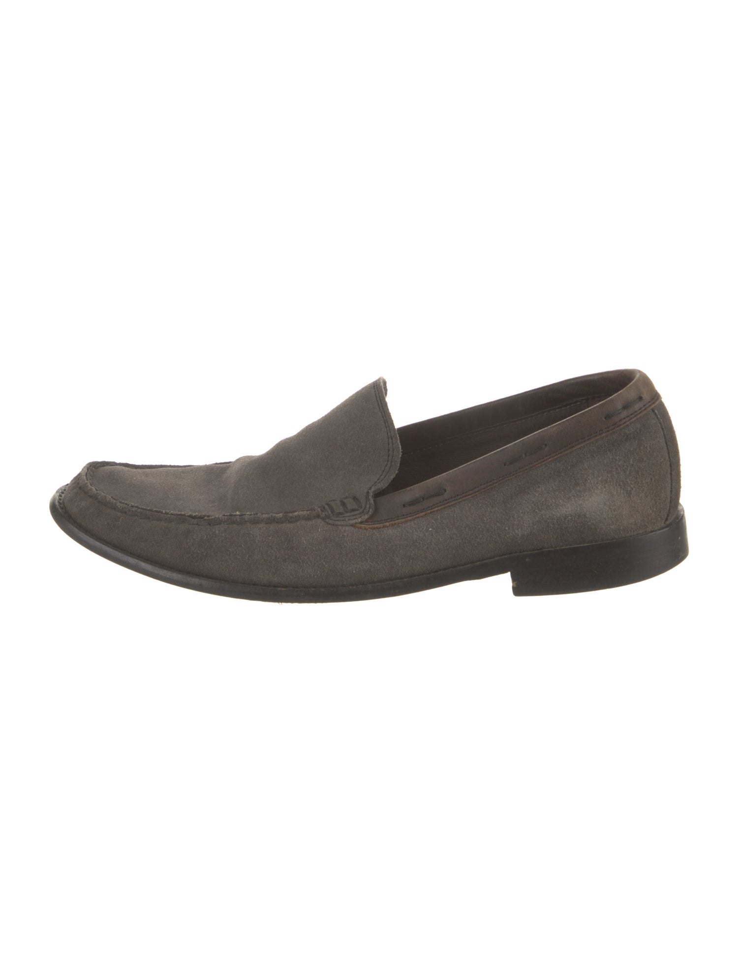 John Varvatos Suede Dress Loafers