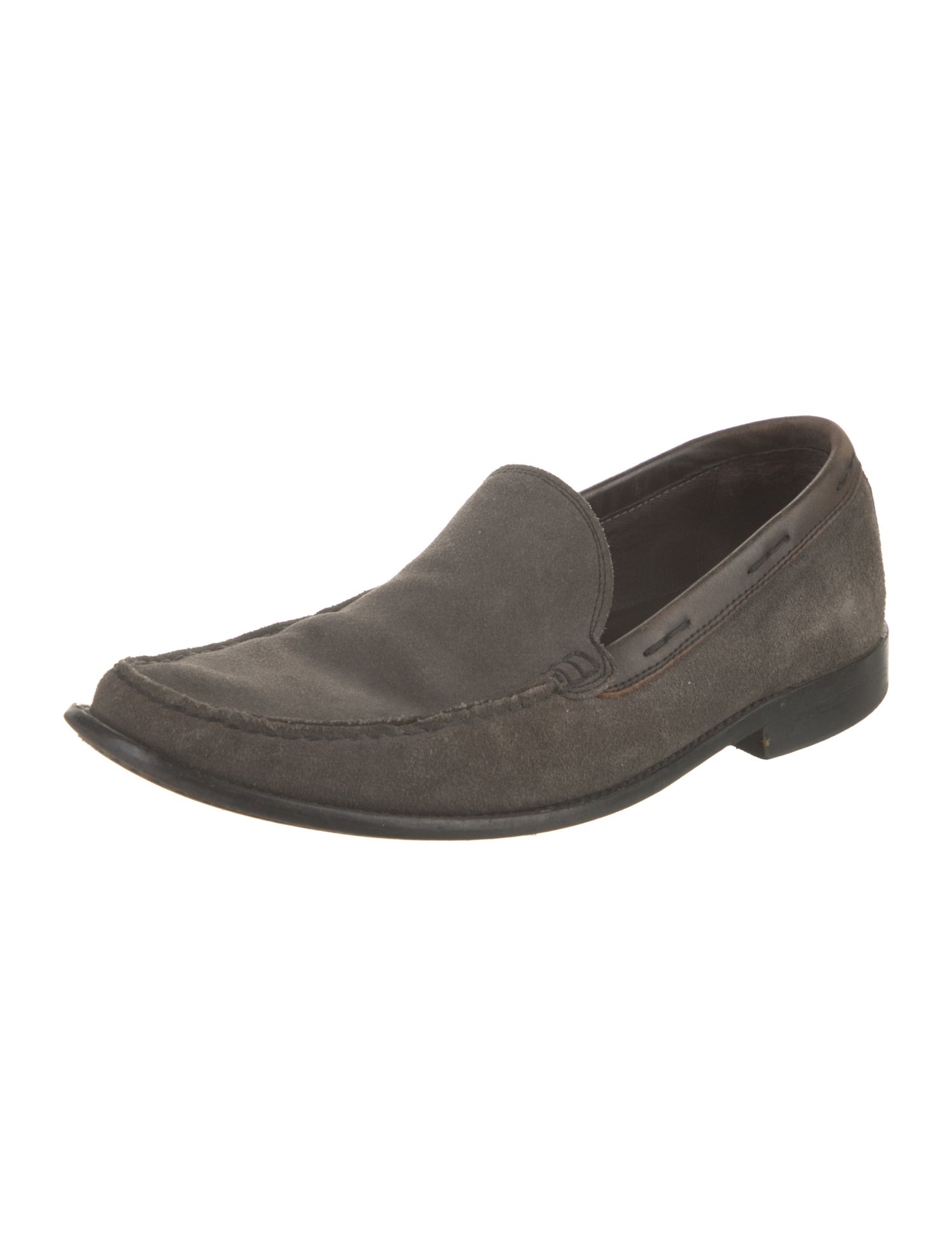 John Varvatos Suede Dress Loafers