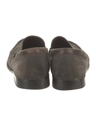 John Varvatos Suede Dress Loafers