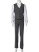 John Varvatos Linen Two-Piece Suit Vest