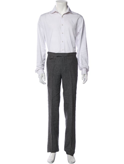 John Varvatos Linen Two-Piece Suit Vest