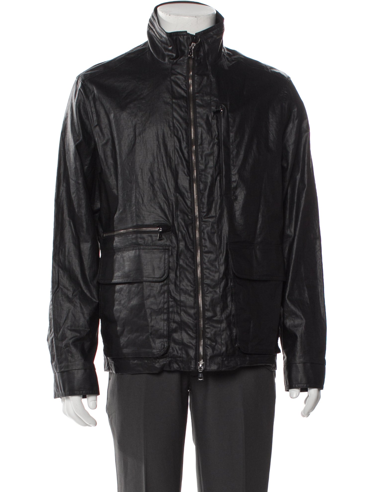 John Varvatos Linen Puffer Coat w/ Tags