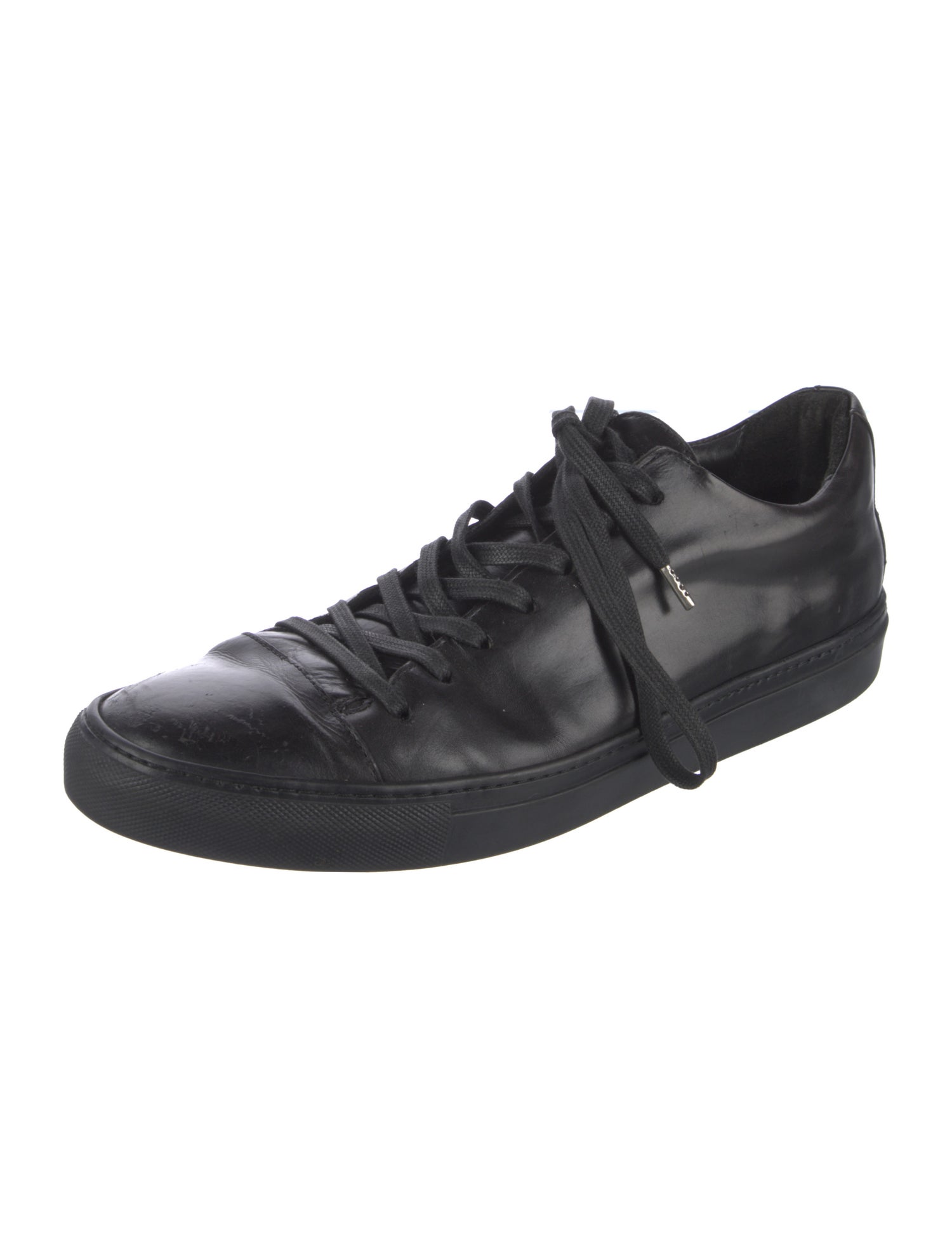 John Varvatos Leather Sneakers