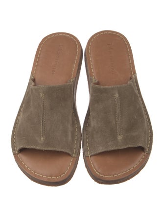 John Varvatos Suede Slides