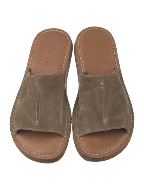 John Varvatos Suede Slides