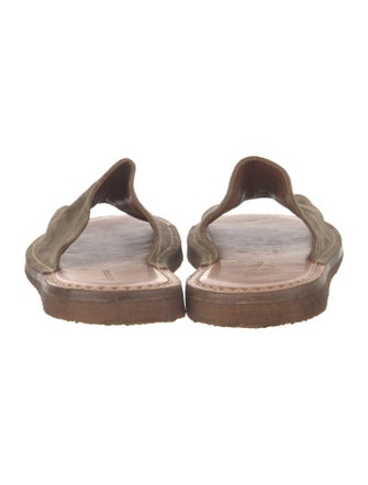 John Varvatos Suede Slides