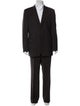 John Varvatos Wool Striped Two-Piece Suit