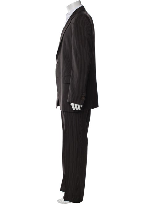 John Varvatos Wool Striped Two-Piece Suit