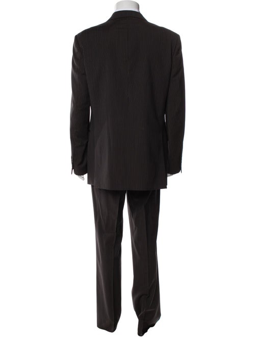 John Varvatos Wool Striped Two-Piece Suit