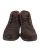John Varvatos Suede Lace-Up Boots