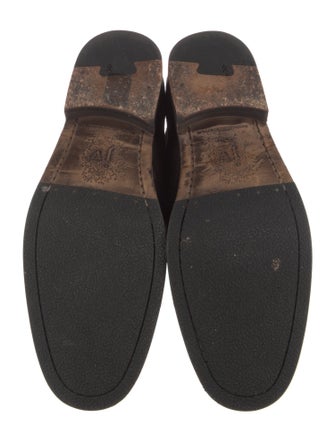 John Varvatos Suede Lace-Up Boots