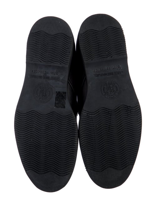 John Varvatos Leather Lace-Up Boots