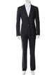 John Varvatos Virgin Wool Two-Piece Suit Vest