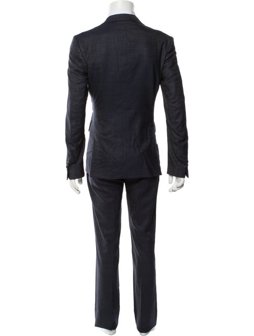 John Varvatos Virgin Wool Two-Piece Suit Vest