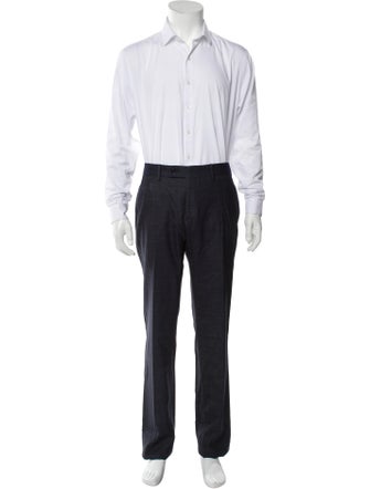 John Varvatos Virgin Wool Two-Piece Suit Vest