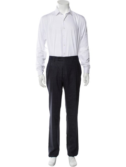 John Varvatos Virgin Wool Two-Piece Suit Vest