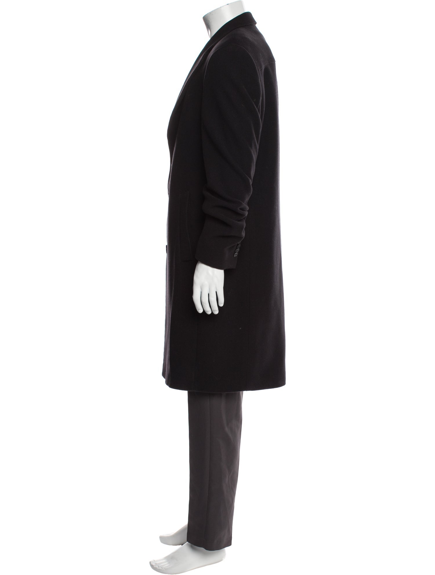 John Varvatos Wool Overcoat