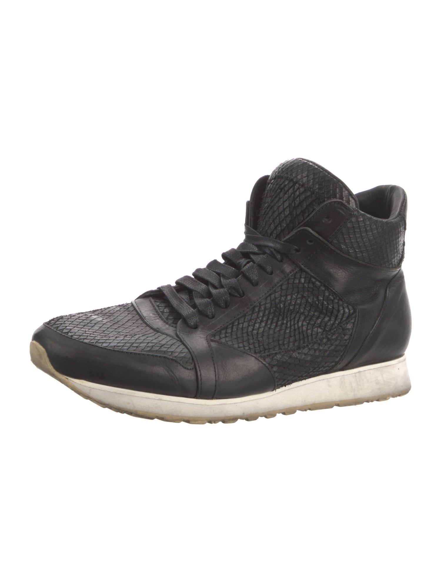 John Varvatos Leather Sneakers