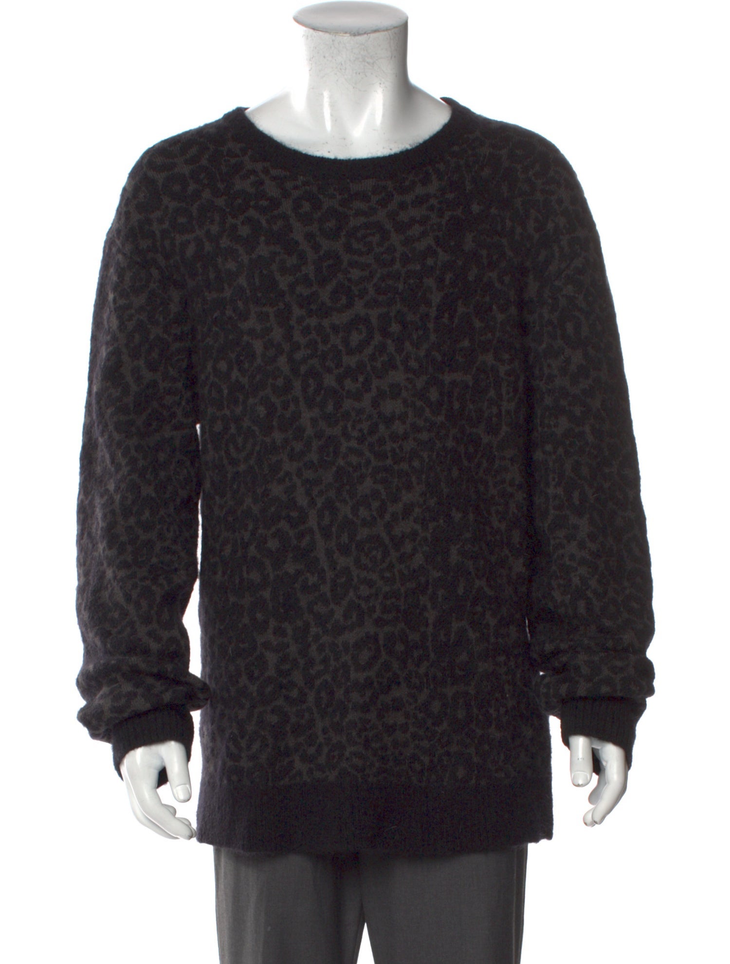 John Varvatos Scoop Neck Long Sleeve Pullover